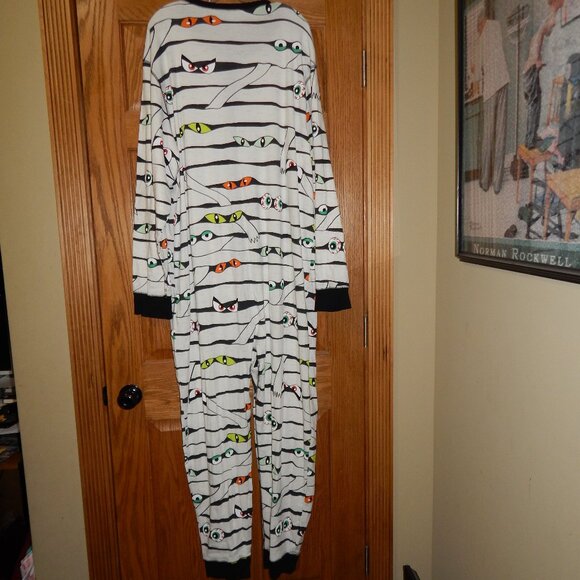 Old Navy Eye Want My Mummy Halloween Costume Pajamas Unisex Men Women Size XXL - Picture 3 of 3